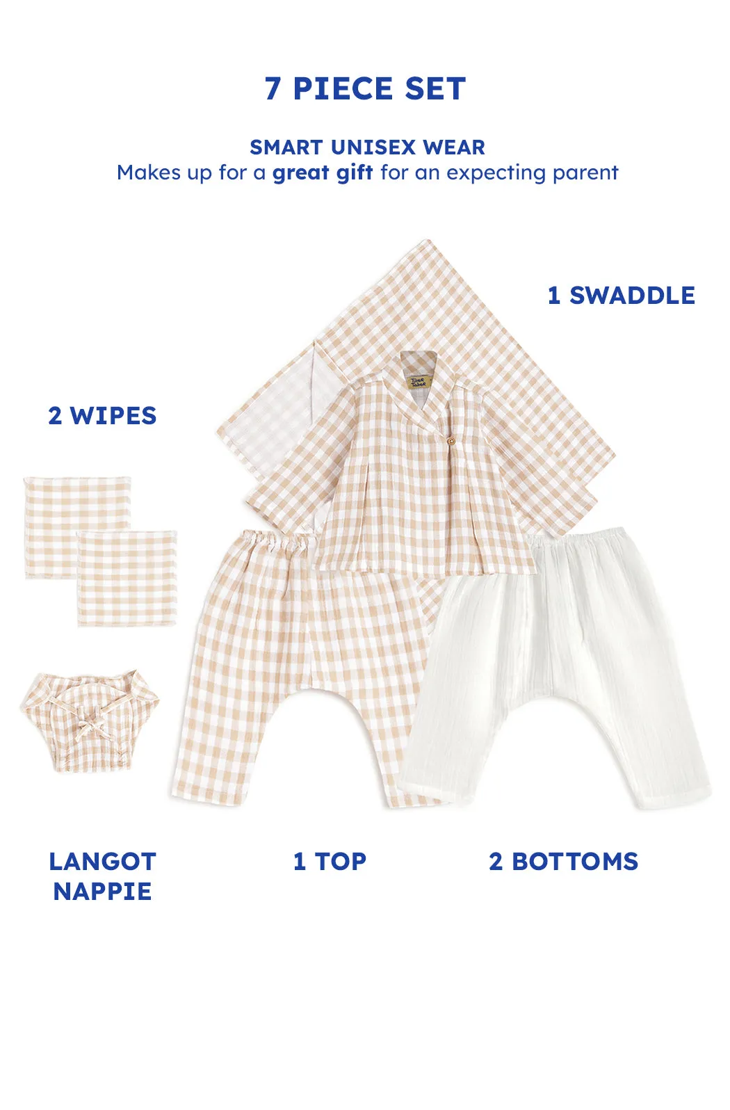 Bundle of Joy Combo Set-Beige