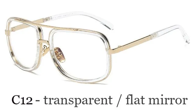 Classic Mirrored Luxury Men Sunglasses