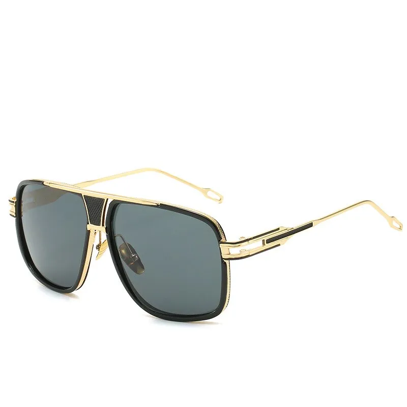 Classic Mirrored Luxury Men Sunglasses