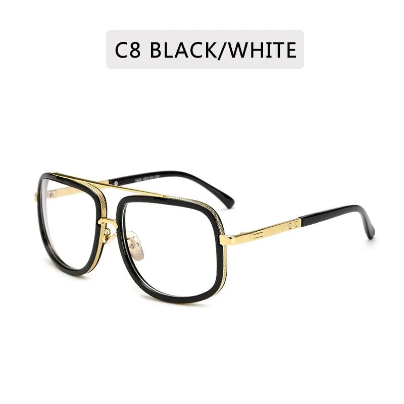 Classic Mirrored Luxury Men Sunglasses