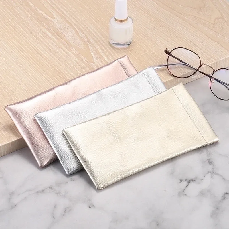 Fashion New Pu Leather Portable  Glasses Case Sunglasses Bag