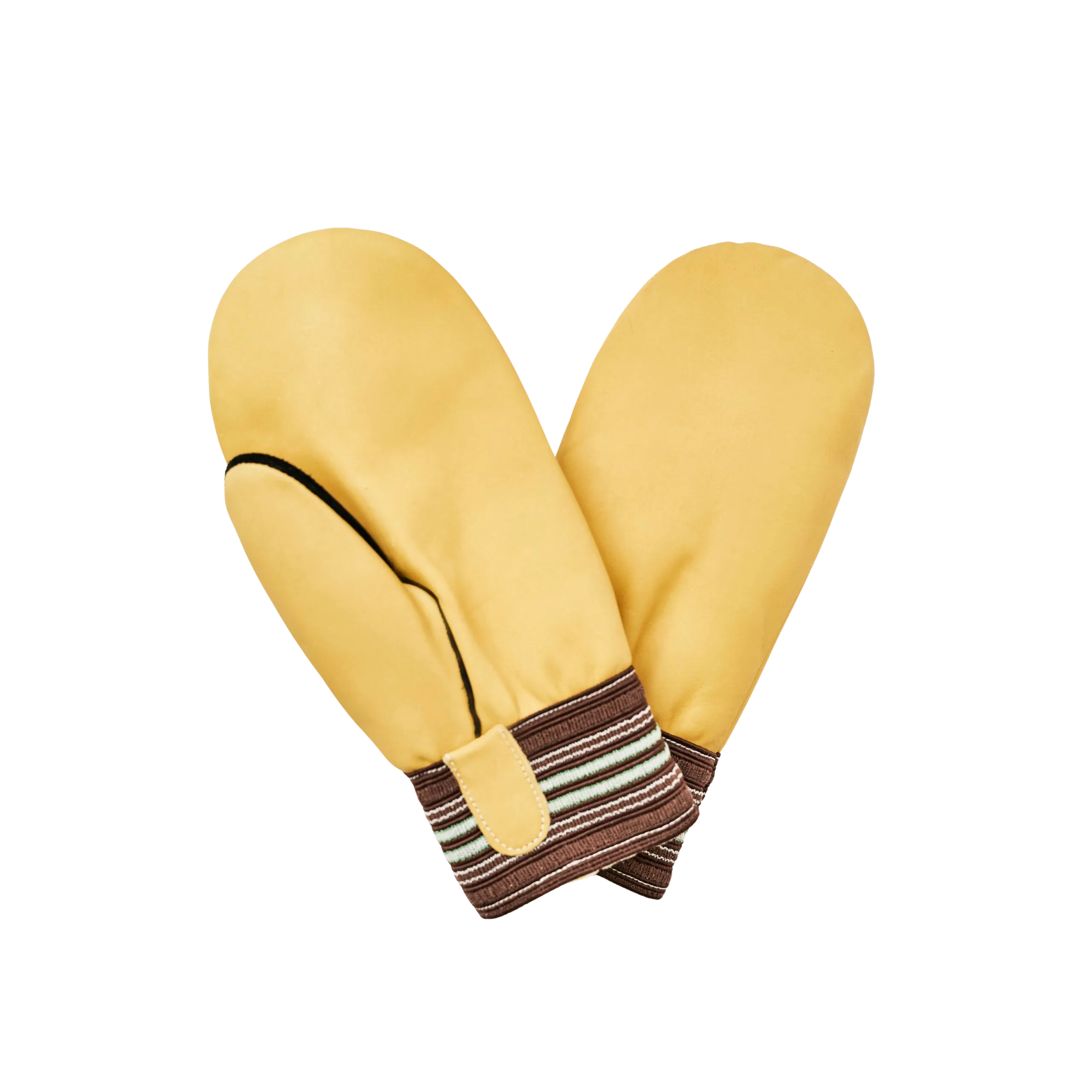 Raber 341 Men's Pile Lined Leather Garbage Mitts® with Huggit Wrist - Durable, Warm, Crafted in Winnipeg for Severe Cold Weather